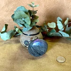 Rainbow Labradorite Palmstone